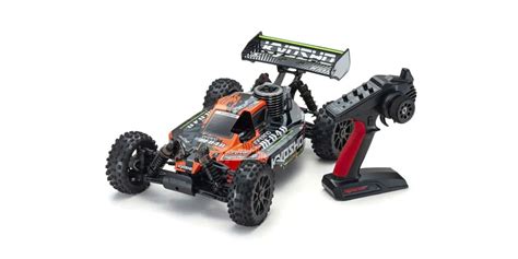 Kyosho Inferno NEO 4.0 Buggy in einer dynamischen Fahrpose