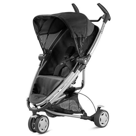 Illustration des Quinny Zapp Xtra Kinderwagens in Schwarz