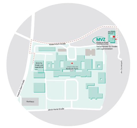 Interaktive Karte mit dem Standort des MVZ Gynäkologie Am Markt