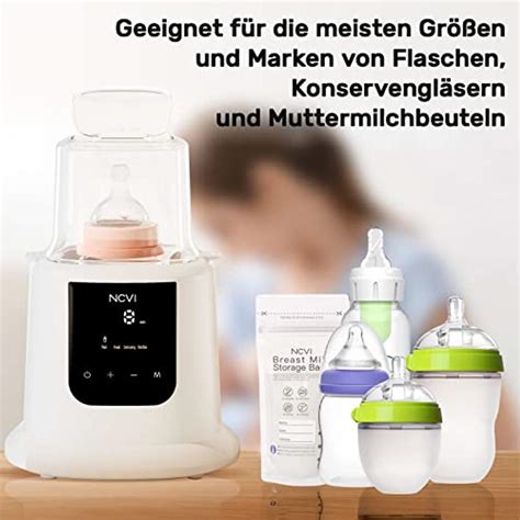 Infografik: Vergleich der Top 5 Flaschenwärmer mit ihren Hauptmerkmalen