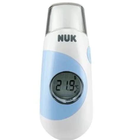 Grafische Darstellung der Vorteile des NUK Baby Thermometer Flash: Schnelligkeit, Hygiene, Komfort