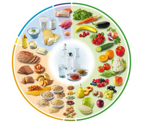 Illustration gesunder Lebensmittel und Mikronährstoffe, die die Fruchtbarkeit unterstützen