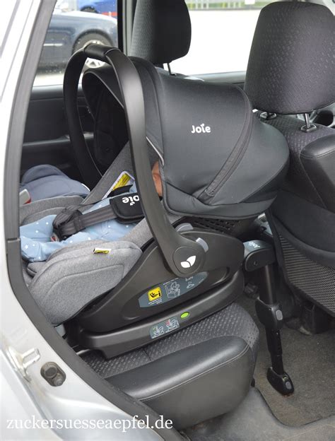 Schema der ISOFIX-Verankerungspunkte im Auto und an der Babyschale