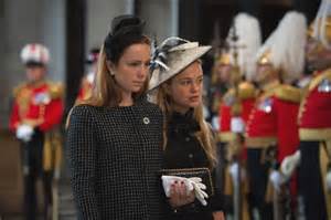 Lady Marina und Lady Amelia Windsor beim Dankgottesdienst zum 90. Geburtstag von Queen Elizabeth II.