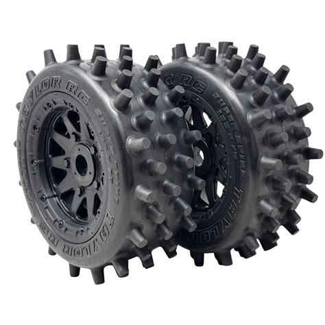 Verschiedene Reifentypen für RC Autos (Slick, Offroad, Spike)