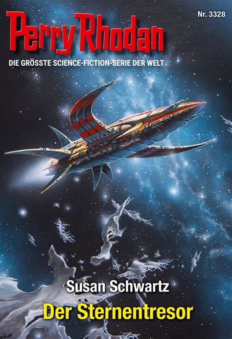 Grafik, die die Entwicklung der Perry Rhodan Serie von 1961 bis heute zeigt, mit Meilensteinen wie Heftnummern und wichtigen Zyklen.