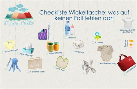Eine Checkliste mit den wichtigsten Kriterien für den Kauf einer Wickeltasche.