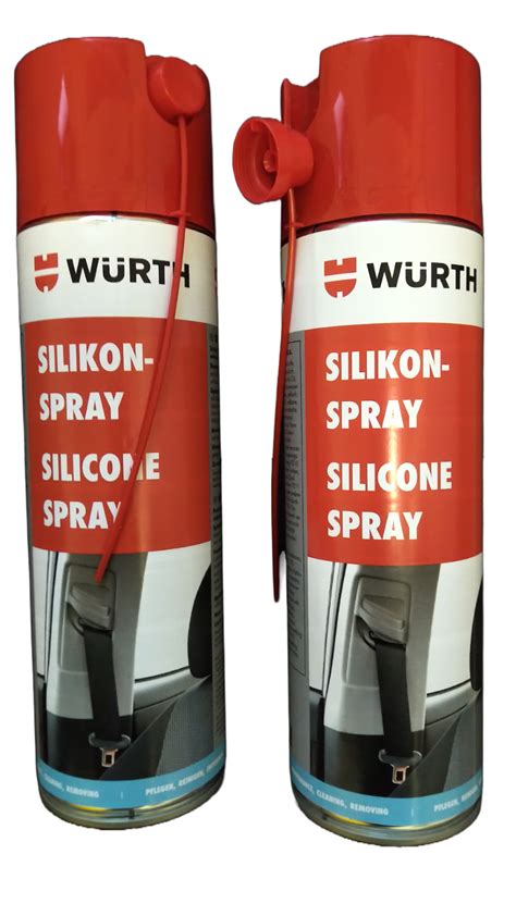 Dose mit Silikonspray neben einem Kinderwagen-Gestell, bereit zur Anwendung