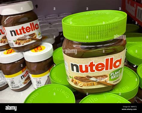 Mini-Glas Nutella mit wiederverschließbarem Deckel