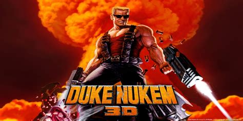 Szene aus Duke Nukem 3D mit Duke und Aliens