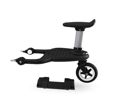 Detailansicht des Bugaboo Komfort-Mitfahrbrett Plus mit Adapter