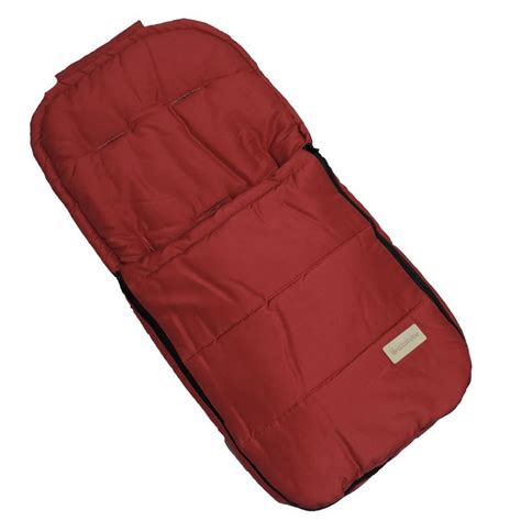 Detailansicht eines Hartan Fußsacks mit Lammfell-Futter und Gurtschlitzen.