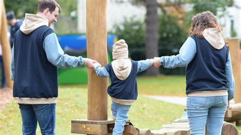 Drillingsmädchen im Partnerlook