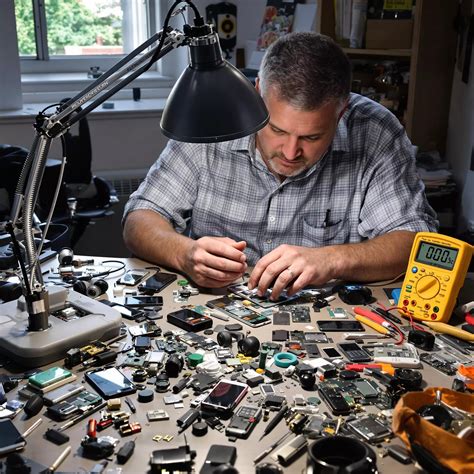 Reparaturwerkstatt für elektronische Steuerungen