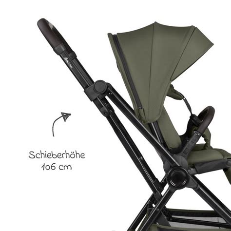 Detailansicht des Knorr-Baby Classico mit umsetzbarer Sitzeinheit und verstellbarer Rückenlehne