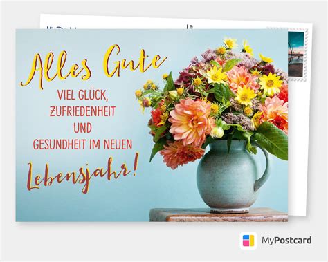 Eine Auswahl an stilvollen Geburtstagskarten mit verschiedenen Motiven und Sprüchen