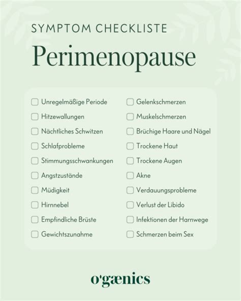 Illustration von typischen Symptomen der Perimenopause wie Hitzewallungen und trockene Haut