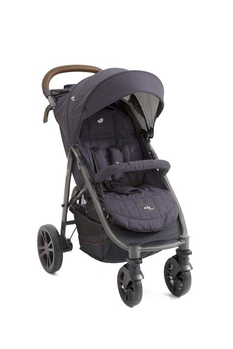 Illustration des Joie Litetrax 4 Flex Signature Buggy mit hervorgehobener Liegefunktion
