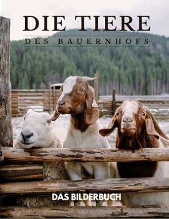 Bilderbuch mit müden Bauernhoftieren, die einschlafen