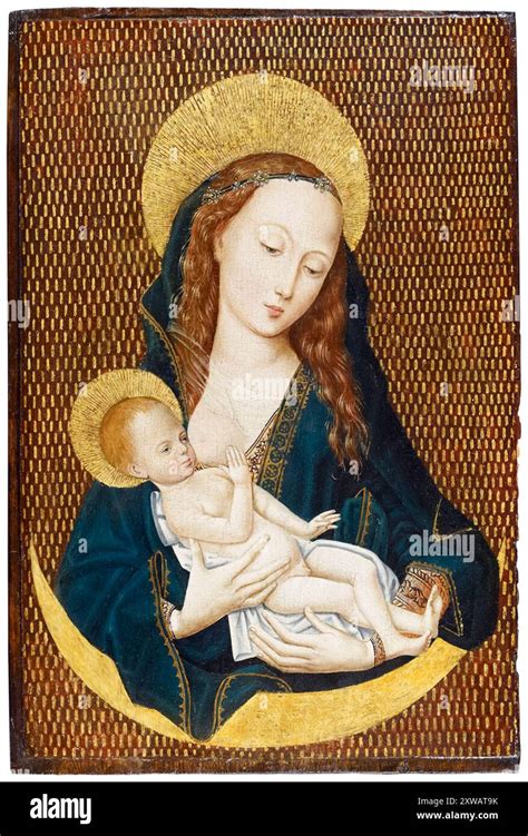 Darstellung der Maria lactans als Symbol mütterlicher Fürsorge.