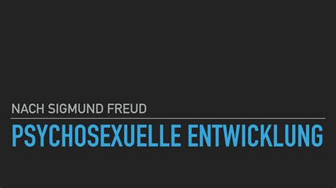 Abstrakte Darstellung der psychosexuellen Entwicklung nach Freud mit den verschiedenen Phasen