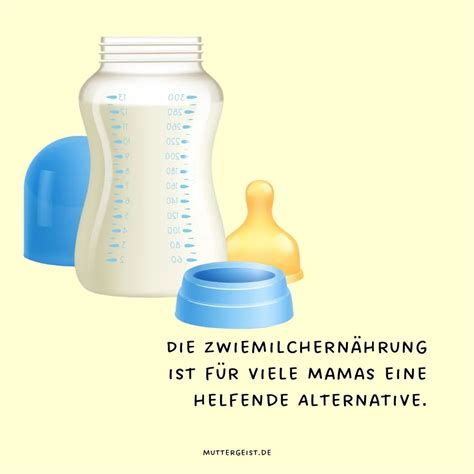 Grafik, die den Ablauf der Zwiemilchernährung zeigt: Stillen, dann Fläschchen